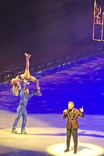 Sasha am 03.01.2025 bei der neue Holiday on Ice Show „Horizons“ - die noch bis am 05.01.2025 in der Olympiahalle zu sehen ist (©Foto: Gaby Hildenbrandt) 